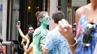 Times Square Body PAINTING #- 4 #7