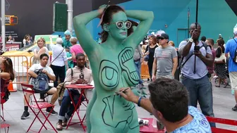 Times Square Body Painting #-1