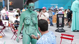 Times Square Body Painting #-1 #10