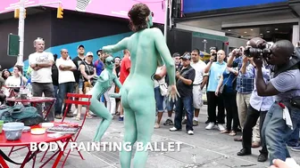 THE ORIGINAL "BODY PAINTING BALLET" #3