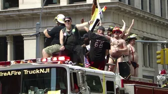 PRIDE PARADE : RED FIRETRUCK