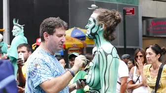 Times Square Body Painting # 5 #2