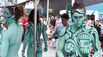 Times Square Body Painting # 5 #6