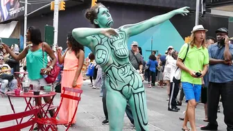 Times Square Body Painting # 5 #7