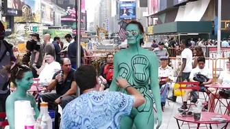 Times Square Body Painting #-2 #8