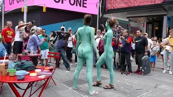 Times Square Body Painting #-3 #1