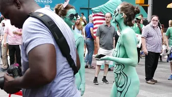 Times Square Body Painting #-3 #6