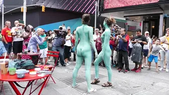 Times Square Body Painting #-3 #7