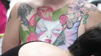 NAKED BODY PAINTING 2016 (PART # 2) #HCAconnects, #andygolub #4