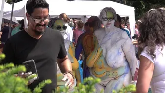 NAKED BODY PAINTING 2017 (PART-5) #hcaconnections, #andygolub