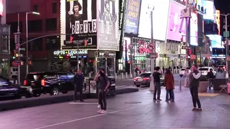 Times Square : Very few tourist due to Corona Virus 19 Scare #3