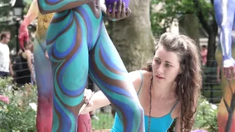 NAKED BODY PAINTING 2017 (PART #3) #HCAconnection, #andygolub #9