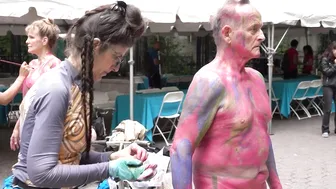 NAKED BODY PAINTING2016 (PART #3) #HCAconnects, #andygolub #8