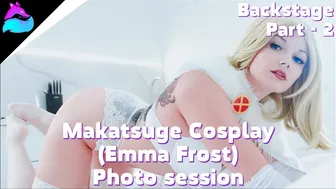 Uncensored Cosplay NUDE ART Video backstage with the TOP model Makatsuge | Part 2 #1