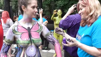 NAKED BODY PAINTING 2016 (PART #5) #HCAconnects, #andygolub #6