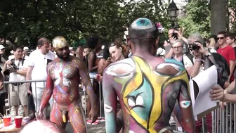 NAKED BODY PAINTING : BODY MANNEQUIN #6