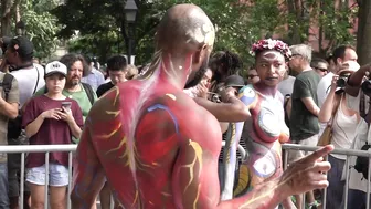 NAKED BODY PAINTING : BODY MANNEQUIN #8