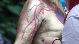 NAKED BODY PAINTING 2016 (PART #-4) #HCAconnects, #andygolub #2