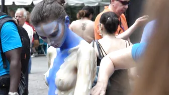 NAKED BODY PAINTING 2016 (PART #-4) #HCAconnects, #andygolub #5