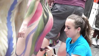 NAKED BODY PAINTING 2016 (PART #-4) #HCAconnects, #andygolub #8