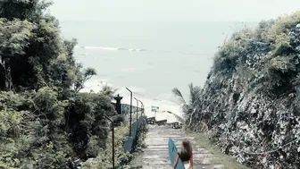 Hot Girl Surfing in Bali #2