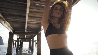 Hot Girl Julia under the Bridge #3