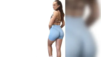 TIKTOK Girl Leggings dance #9