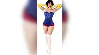 Snowhite [cultureburns] tiktok dance in lingerie ♥️♥️ #5