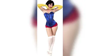 Snowhite [cultureburns] tiktok dance in lingerie ♥️♥️ #6