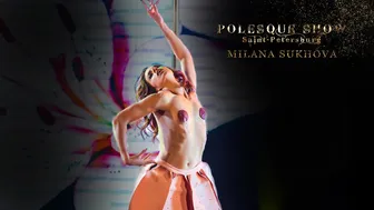 POLESQUE SHOW 2021 | EXOTIC SHOW ART - Milana Sukhova, Moscow #1