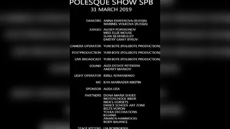 POLESQUE SHOW 2019 | Anna Parfenova and Marinel Volkova (ART SHOW) 2.7K #10