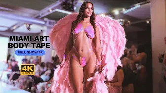 Miami ART BODY TAPE | Atlanta Swim Week 2024 | Full Show 4k #1