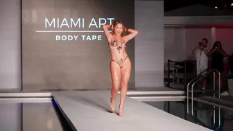 Miami Art Body Tape | Miami Swim Week 2024 | Full Show 4k #4