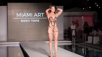 Miami Art Body Tape | Miami Swim Week 2024 | Full Show 4k #8