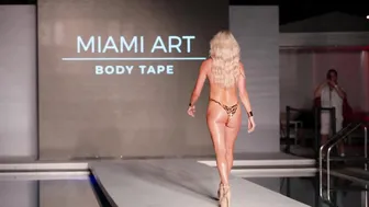 Miami Art Body Tape | Miami Swim Week 2024 | Full Show 4k #9