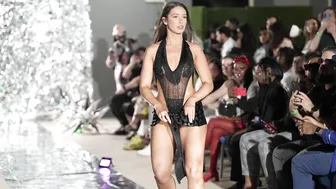 Jesenia Echeverria in SLOW MOTION 4k | Bronzed Babe Swimwear | Art Basel Miami 2023 #6