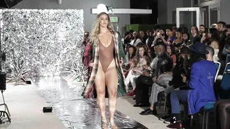 Marissa Dubois in SLOW MOTION 4k | Art Basel Miami/ Bronzed Babe Swimwear | Fusion Fashion Week 202 #10