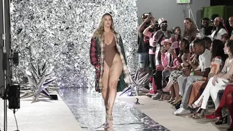 Marissa Dubois in SLOW MOTION 4k | Art Basel Miami/ Bronzed Babe Swimwear | Fusion Fashion Week 202 #9