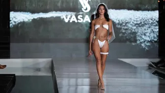 Olivia Jackson In SLOW MOTION 4k | Vasaro Swimwear / Miami Swim Week 'The Shows' 2023 #3