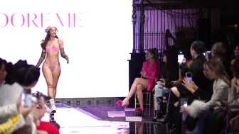 Gigi Gonzalez in Slow Motion 4k | Adore Me Lingerie | New York Fashion Week 2023 #2