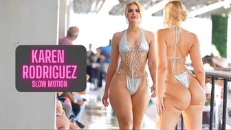 Karen Rodriguez in 4k Slow Motion | Hot Miami Styles 2023 #1