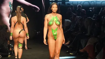 Black Tape Project in SLOW MOTION - LA Fashion Week 2023 4k #2