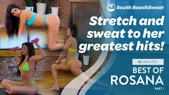 Heat Up Your Fitness Goals with South BeachSweat | Rosana's Full Body Bikini Workout Compilation