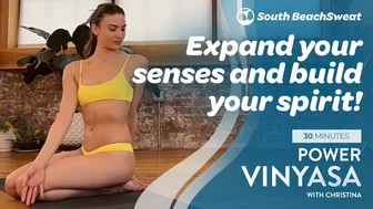 Revitalize Your Spirit: 30 Mins Power Vinyasa Flow with Christina