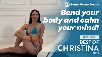 Bikini Yoga Bliss with Christina | 20 Mins Workout to Unwind Your Mind and Flex Your Body