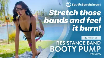 Booty Bliss: Ykeya's 20 Mins Energizing Resistance Band Workout