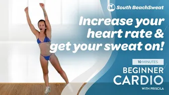 Dive into Fitness Bliss with Priscila's Beginner Cardio Delight