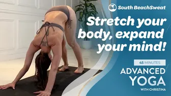 45 Minutes of Advanced Bikini Yoga with Christina to Ignite Your Body