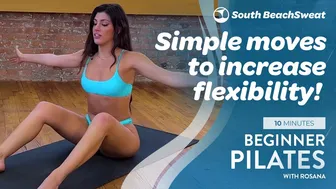 Test your flexibility with Rosana's Beginner Pilates