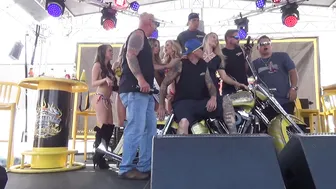 Miss Twisted Tea Bikini Contest - Main Street Station - Daytona Beach Florida Bike Week 2019 #9